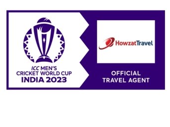 Howzat Cricket World Cup 2023 logo 