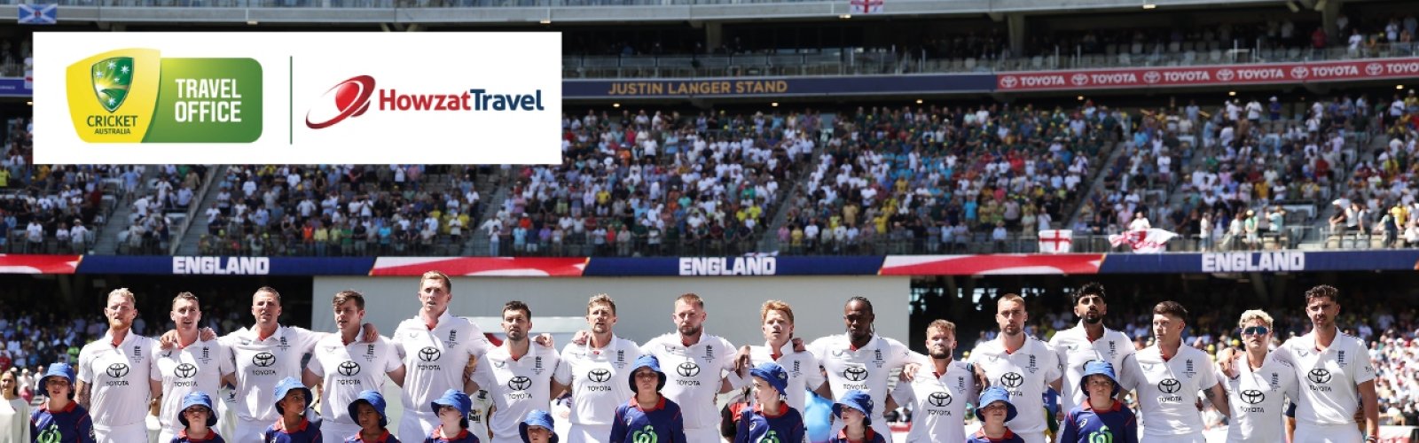 Official 150th Anniversary Test 2027 ticket packages with Howzat Travel. Watch Australia v England cricket image