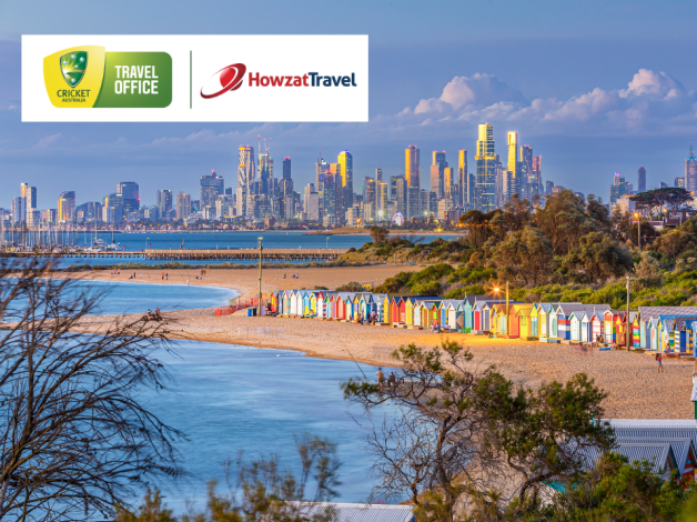 Official 150th Anniversary Test 2027 ticket packages with Howzat Travel. Watch Australia v England cricket image