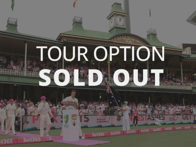 5th NRMA Insurance Ashes Test 7 night Hotel and Ticket Package - Tour Option Sold Out