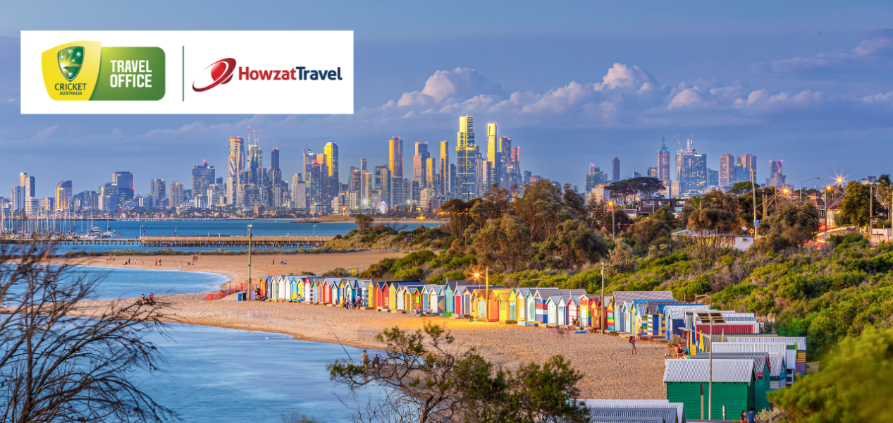 Official 150th Anniversary Test 2027 ticket packages with Howzat Travel. Watch Australia v England cricket image